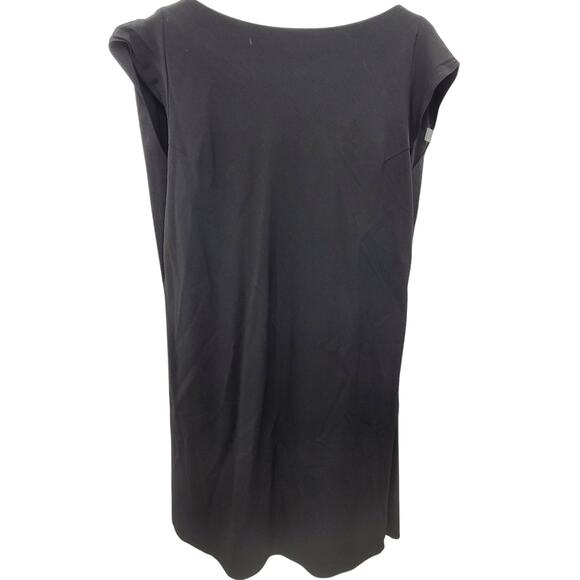 Ter Et Bantine Vintage Black Stretch Short Cap Sleeve Shift Dress size‎ medium - Picture 1 of 12